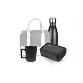 Set Of Bag, Lunch Box, Bottle & Cup