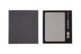 Set with Refillable Notebook, Pen & USB Keychain - Grey