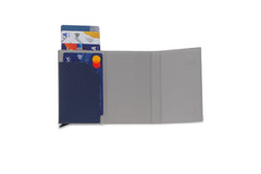 Set with Refillable Notebook, Pen & Cardholder - Navy