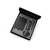 Set Of Notebook, Pen, Ceramic Cup & Stainless Steel Bottle - Black