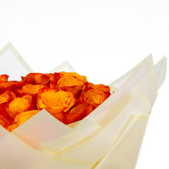 Bouquet od orange roses