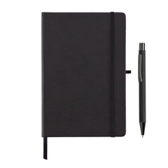 Borna Giftology Notebook and Pen Set (Black)
