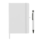 Borna Giftology Notebook and Pen Set (White)