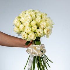 Bunch of White Roses