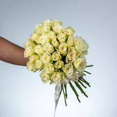 Bunch of White Roses