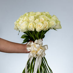Bunch of White Roses