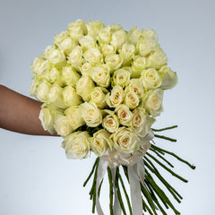 Bunch of White Roses