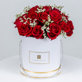 Flower IN A Round Box