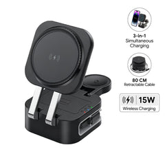 4 in 1 foldable charging station