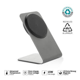 aluminium magnetic wireless charging stand