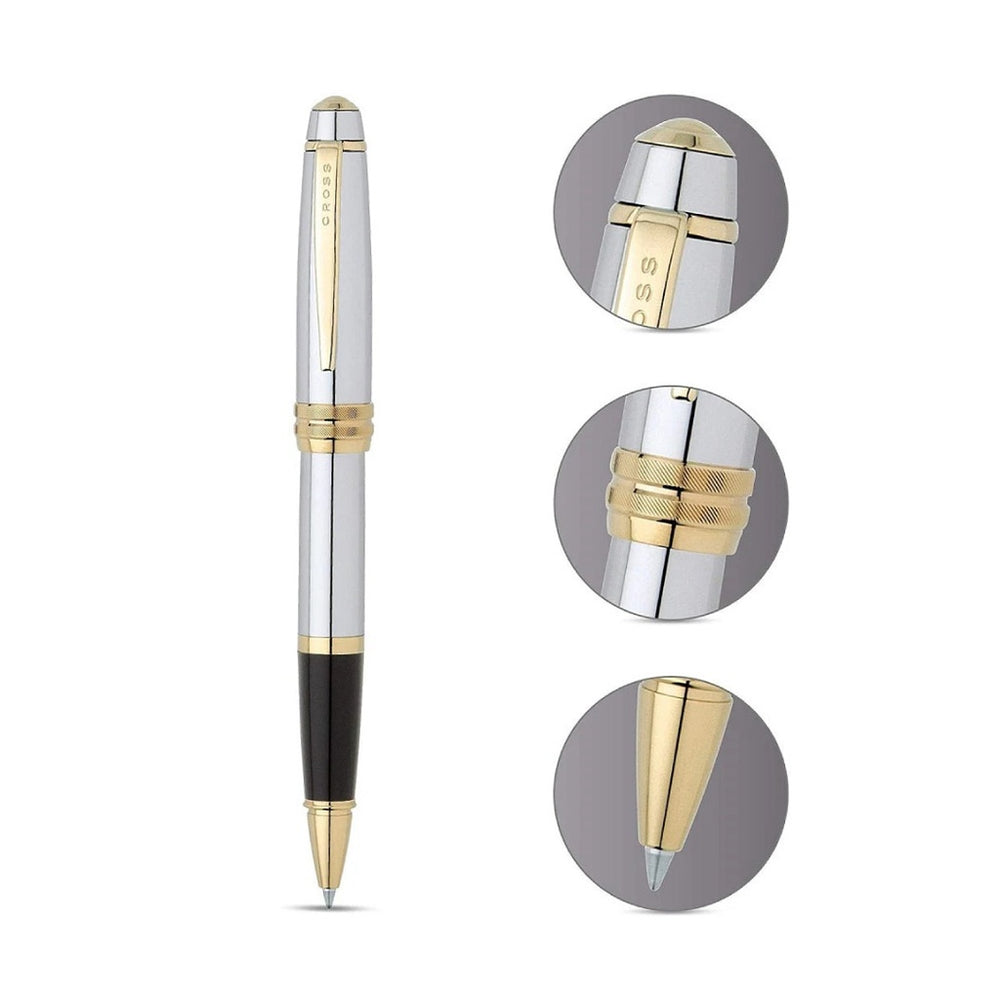 Cross Bailey Medalist Rollerball Pen - Silver / Gold additional view