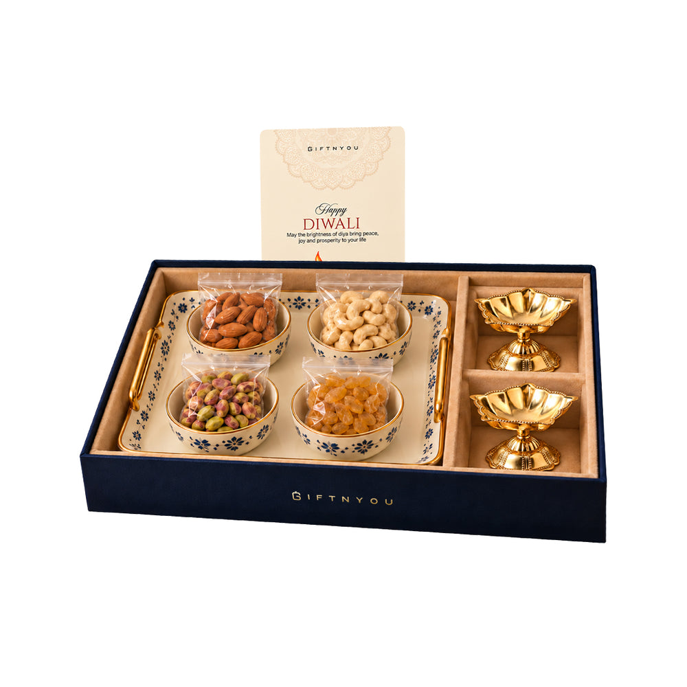 The Diwali Festive Table Hamper by GiftNYou on a white background