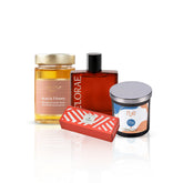 Set Of Parfum, Chocolate, Honey & Scented Candle