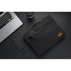 Salcea Santhome® Laptop Sleeve Black/Tan