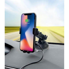 Skross Car Phone Holder & Wireless Charger (Black)