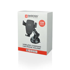 Skross Car Phone Holder & Wireless Charger (Black)