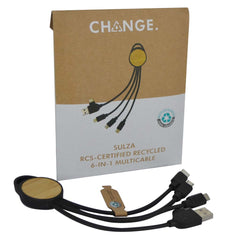 Sulza 6 in 1 Multi cable