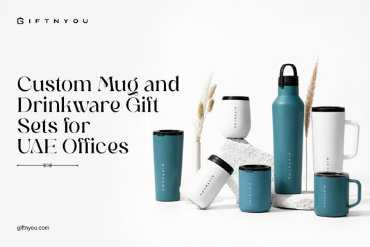 Custom Mug and Drinkware Gift Sets for UAE Offices