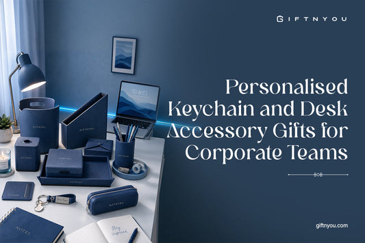 Personalised Keychain and Desk Accessory Gifts for Corporate Teams