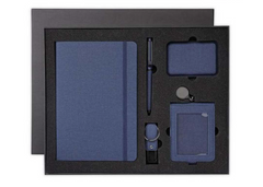 Sustainable 5-Piece Onboarding Gift Set – Navy Blue