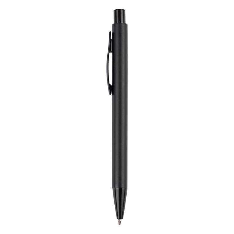 Set of Tumbler, A5 Notebook and Pen - Black