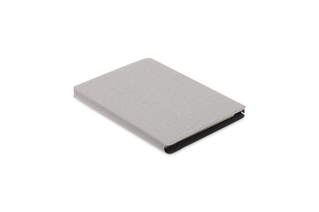 Set with Refillable Notebook, Pen & USB Keychain - Grey