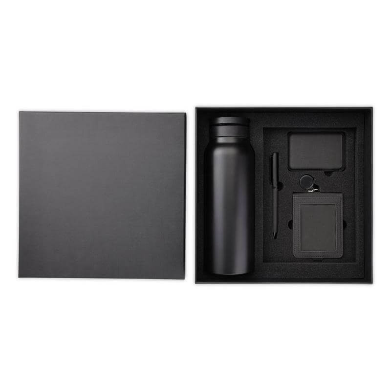 Sustainable 5-Piece Gratitude Gift Set – Black