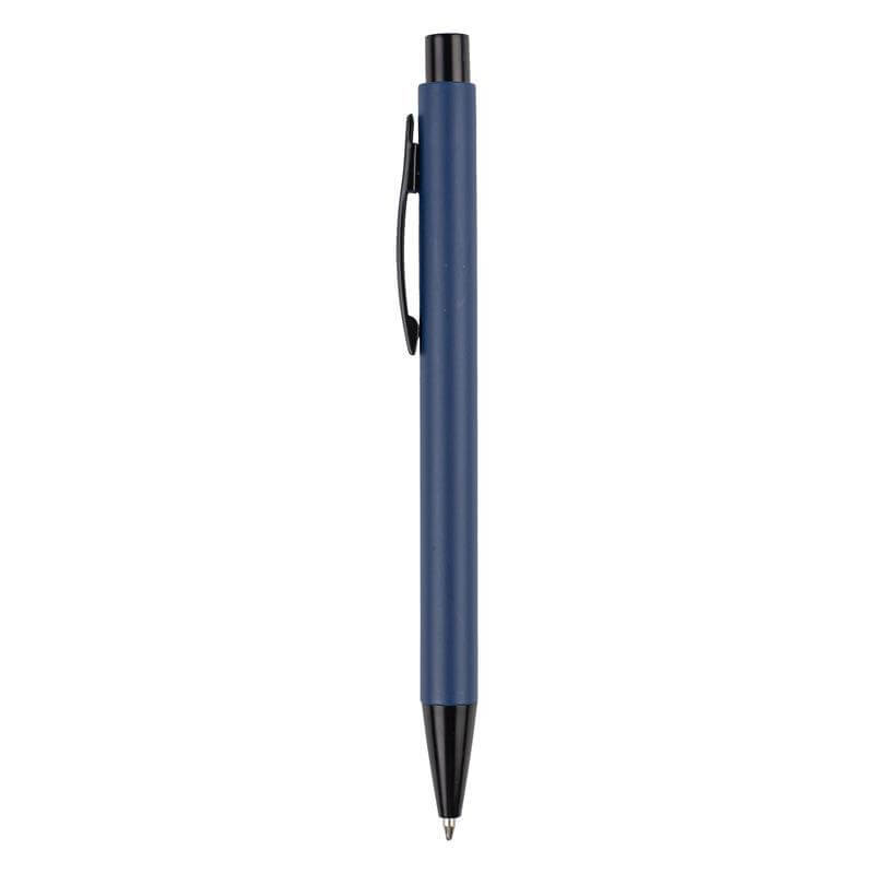 Set of Tumbler, A5 Notebook and Pen - Navy Blue
