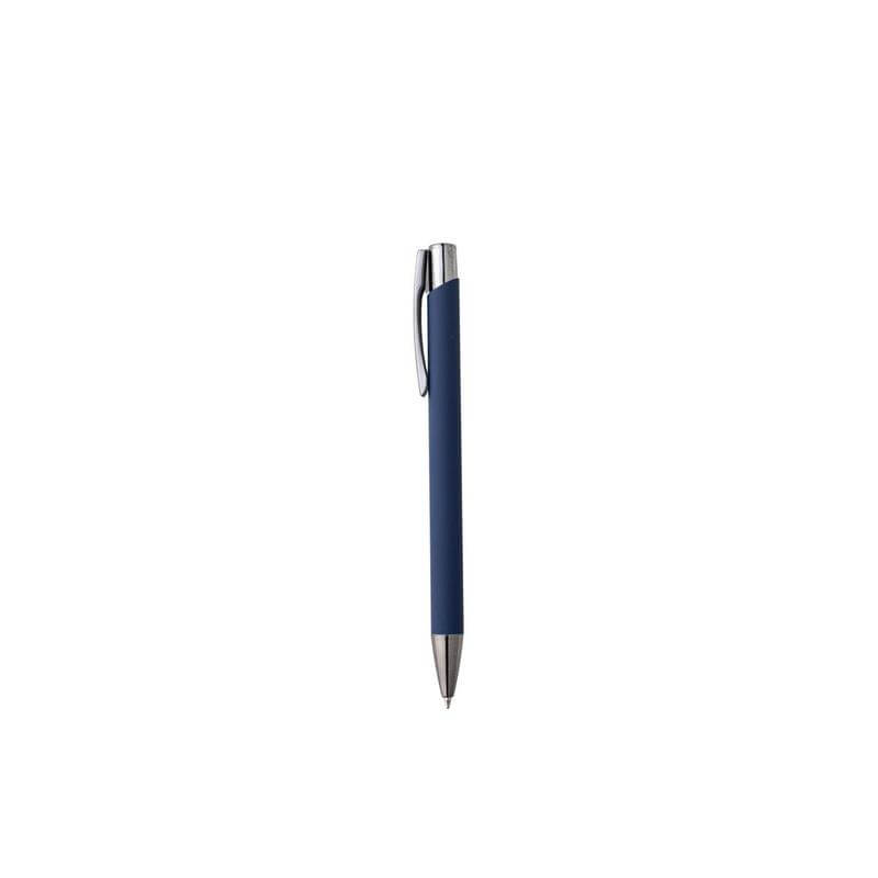 Set of Notebook, Keychain and Pen - Blue