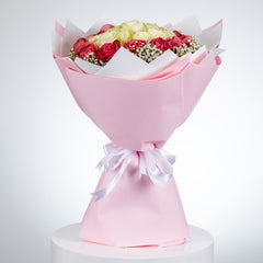 Peach Rose Bouquet