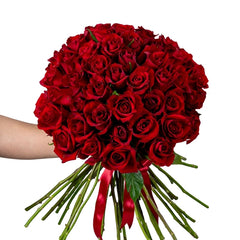 Bunch of Red Roses (50 Flowers)