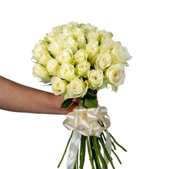 Bunch of White Roses (50pcs)