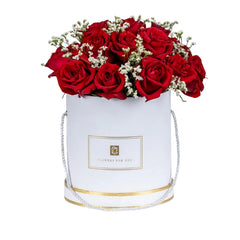 Flower in a Round Box