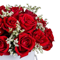 Flower in a Round Box