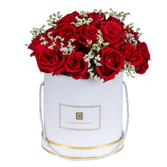 Flower in a Round Box