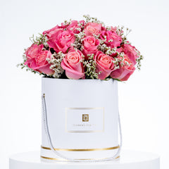 Flower IN A Round Box