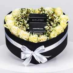 Flower with Mont Blank Explorer M EDP 100ML