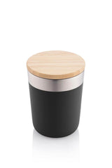 The Bamboo-Lid Coffee Mug - Black additional view