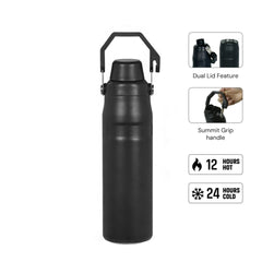 The Summit Thermal Flask - Black