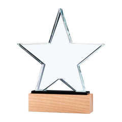 The Rising Star Crystal Award – personalised corporate award from GiftNYou