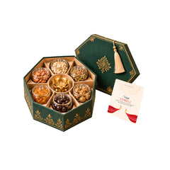 The Diwali Treasure Hamper by GiftNYou on a white background