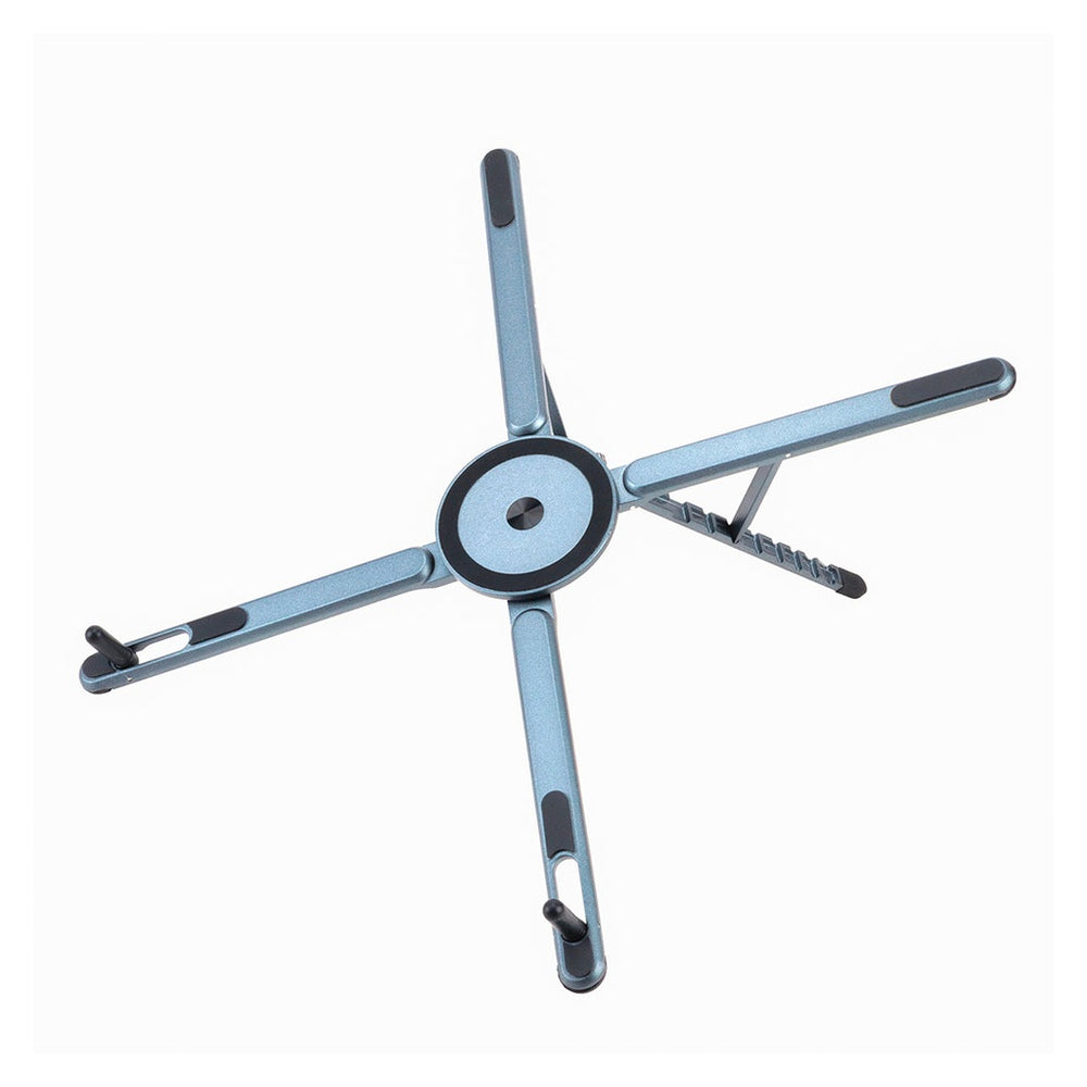 foldable aluminium laptop stand - additional view