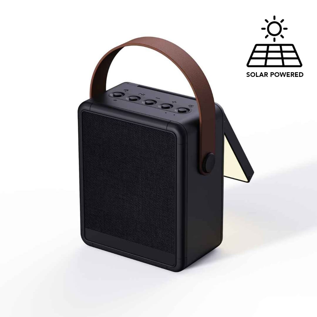 solar bluetooth speaker led lamp
