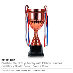 The Champion’s Cup Trophy by GiftNYou - Bronze