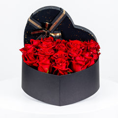 Heart shape Box Arrangement