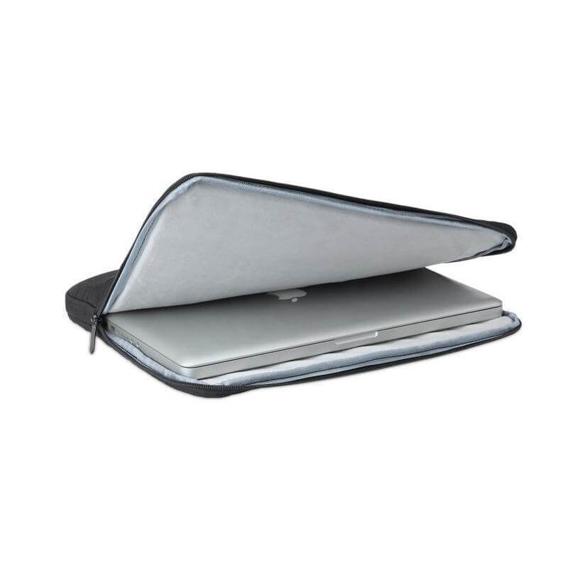 Salcea Santhome® Laptop Sleeve Black/Tan