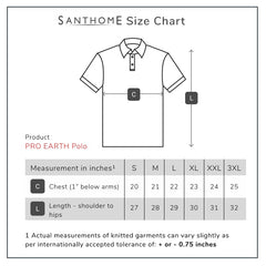 Santhome Pro Earth Mens Polo Shirt