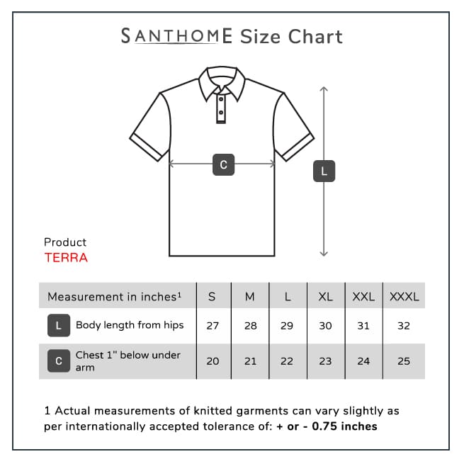 Santhome Terra Recycled Polo Shirt