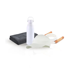 Set Of Bottle, Cap, Jumping Rope & Cooling Towel